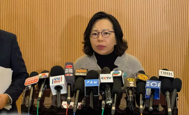 民青局長麥美娟。巴士的報記者攝