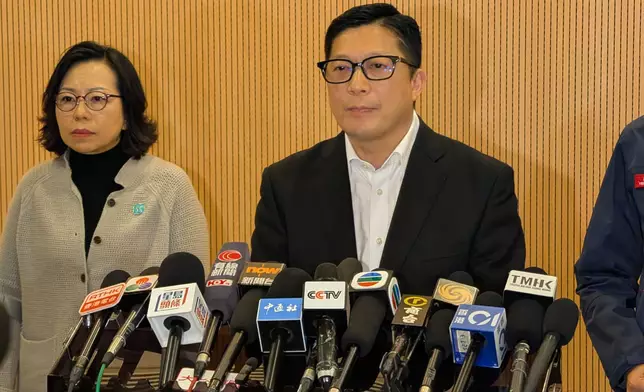 保安局局長鄧炳強。巴士的報記者攝