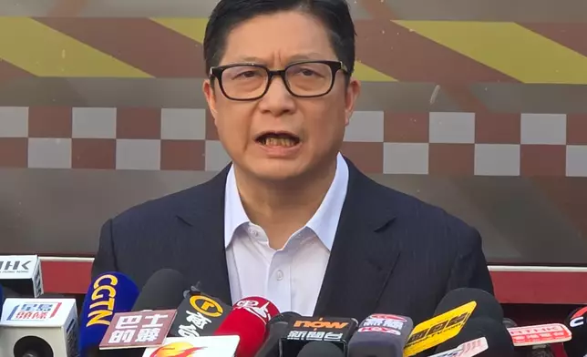 保安局局長鄧炳強。巴士的報記者攝