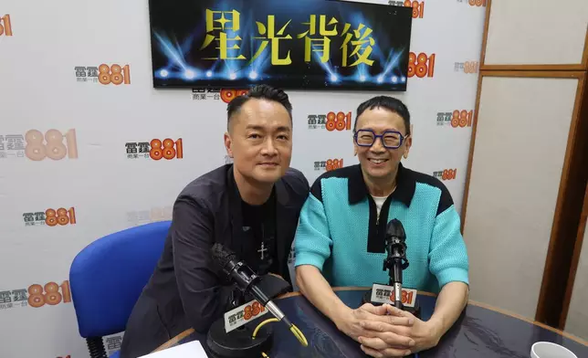 今日(11月29日)，下午二時至三時於雷霆881商業一台播放的《星光背後》，主持人 梁泰來邀得鄭丹瑞任嘉賓。