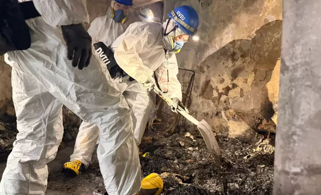 林敏嫻說，DVIU尋找遺體是為了讓家人可以好好告別。警方圖片