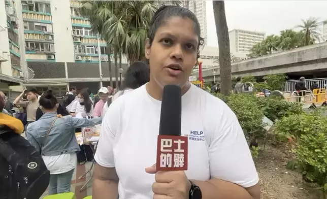 慈善組織「Help for Domestic Workers」代表Manisha Vijayasinghe。巴士的報記者攝