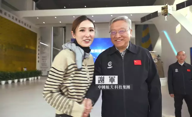 訪問中國航天科技集團北斗全球導航工程副總設計師謝軍（66歲）。