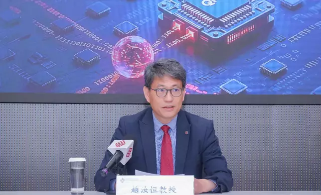 趙汝恒教授表示理大將繼續推動科研成果轉化為具全球影響力的實際應用。