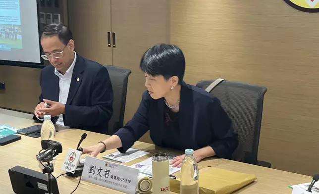 劉文君。巴士的報記者攝