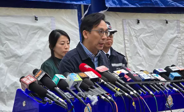 房屋署副署長(發展及建築)梁洪偉。巴士的報記者攝