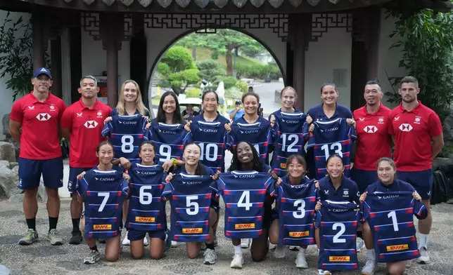 全國運動會女子七人欖球代表隊。