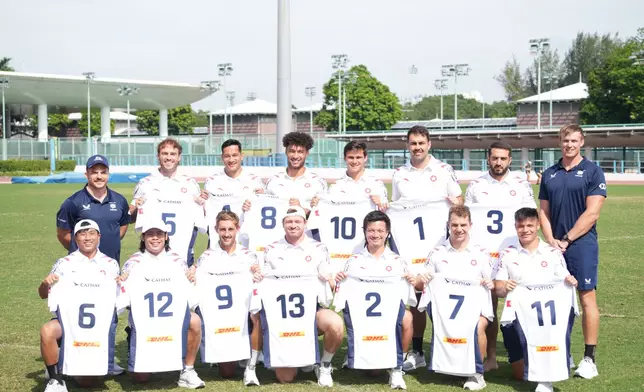 全國運動會的男子七人欖球代表隊。