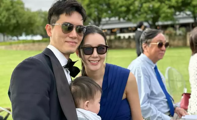 麥明詩今年3月順利誕下兒子。