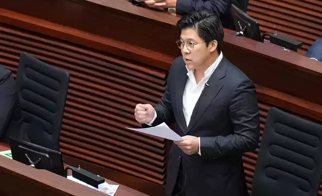體育、演藝、文化及出版界立法會議員霍啟剛。資料圖片