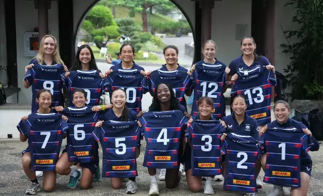 全國運動會女子七人欖球代表隊。