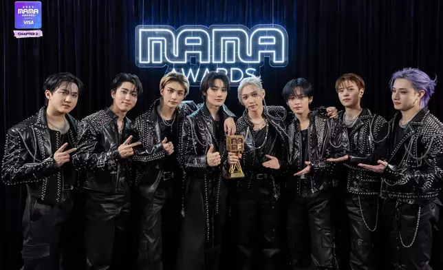 Stray Kids奪得「年度專輯」大獎。MnetMAMA圖片