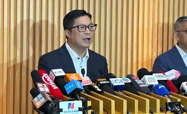 保安局局長鄧炳強。巴士的報記者攝