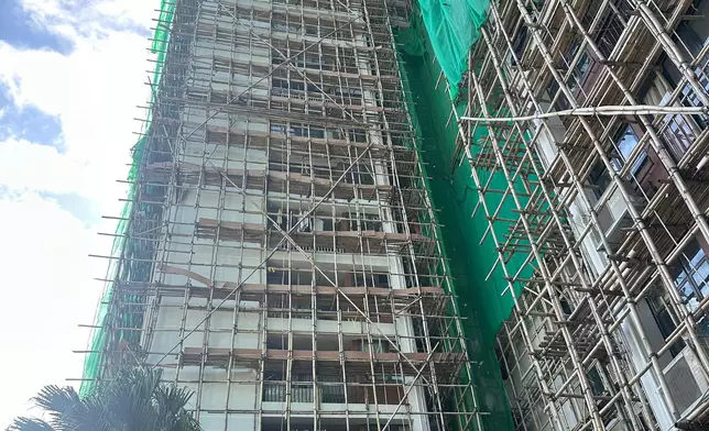 穗禾苑圍網拆除。陳壇丹FB