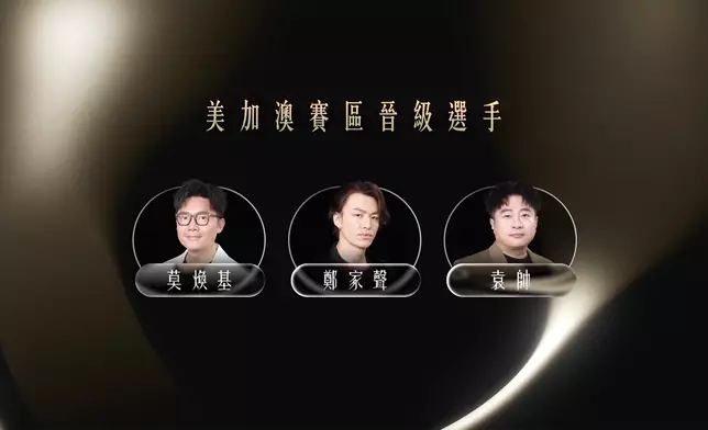 本集3位直接晉級的五燈選手。