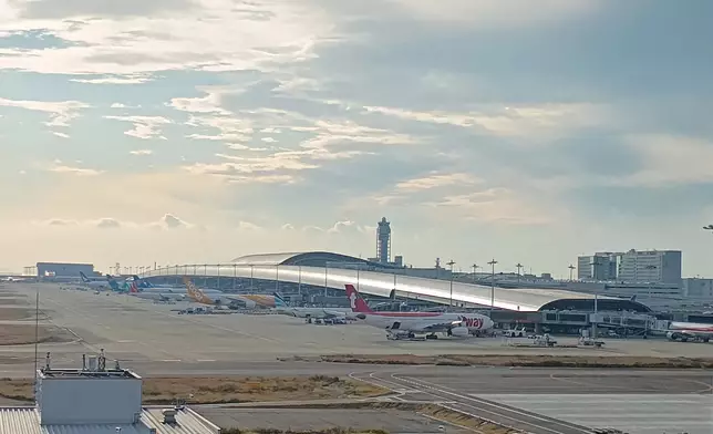 日本關西國際機場。資料圖片