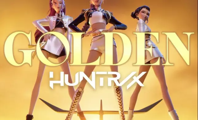 《Golden》成為今年大熱歌曲。網上圖片