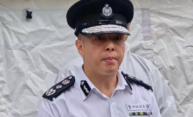 警務處處長周一鳴。巴士的報記者攝