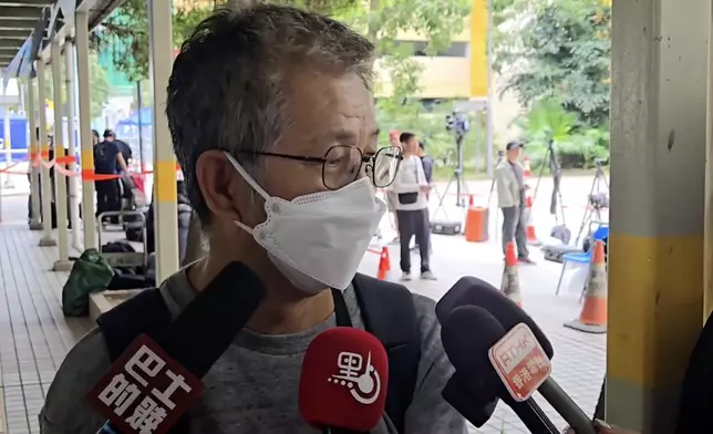 易先生回憶逃生的情況依然心有餘悸