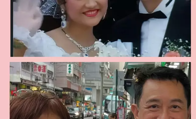 近日一張街頭合照在網上流傳，相中身穿便服、笑容燦爛的一對男女，是已淡出演藝圈多年的前TVB藝員甘國衛與其太太朱璧汶。