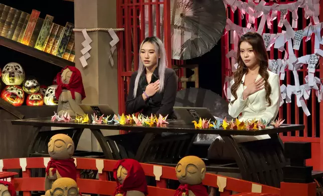 In Lee帶領各人集氣為災民送上祝福。