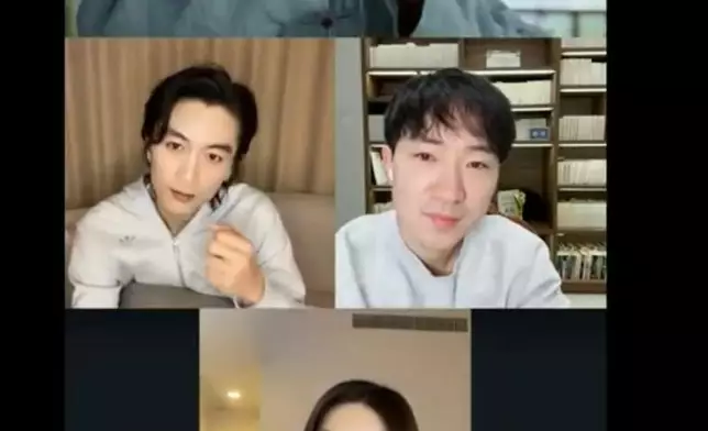 同樣畢業於中央戲劇學院的林夏薇和陳曉日前現身直播，暢談合作感受。