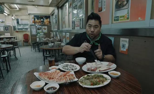 Christian笑言食打冷好似享受巴黎海鮮拼盤一樣。