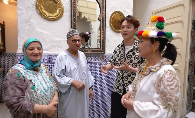 二人進行家訪，阿姐大讚當地人非常好客。