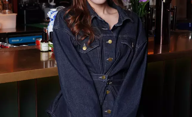 她表示會繼續努力，以實際行動爭取觀眾的認同與支持。（本網記者攝）