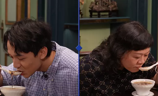 鮑汁雙籽扒柚皮盡得粗菜精做神髓。