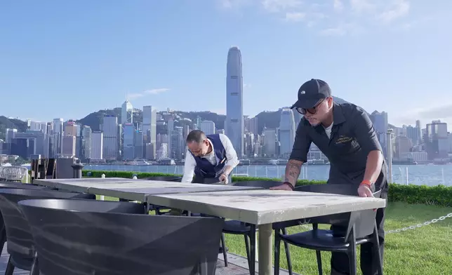 洪師傅身為老闆，但凡事都親力親為。