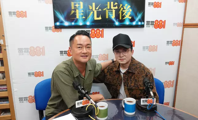 今日(12月6日)，下午二時至三時於雷霆881商業一台播放的《星光背後》，主持人梁泰來邀得伍樂城任嘉賓。