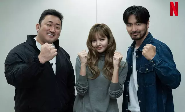 三人首度合作，掀起熱話。Netflix官方X圖片