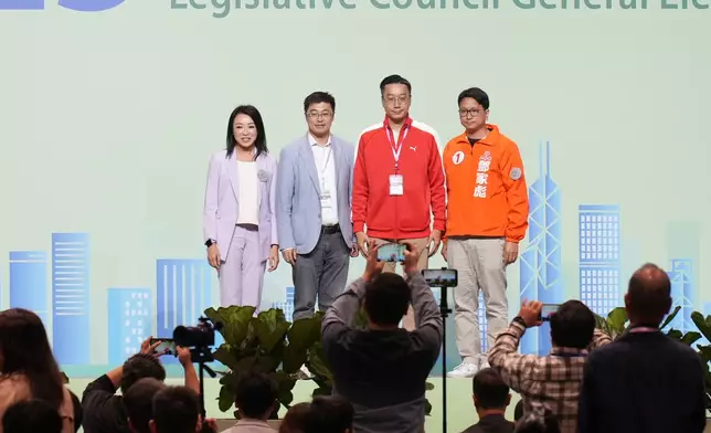 2025立法會換屆選舉地方選區選舉，九龍東選區投票結果公布。巴士的報記者攝