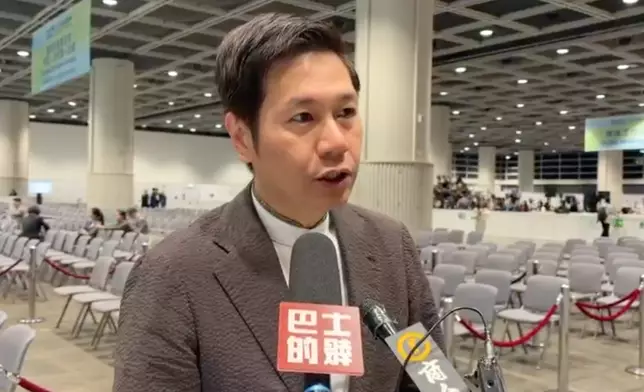 吳傑莊。巴士的報記者攝