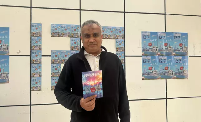 印度族裔的Syed對今次投票安排非常滿意。巴士的報記者攝