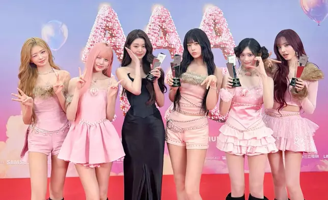 《2025 AAA》今屆移師到台灣高雄舉行。 IVE官方X圖片