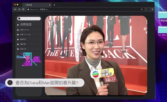 除咗阿佘同Bosco，仲有《新聞女王²》嘅幾位演員同埋佳導嚟一場快問快答！