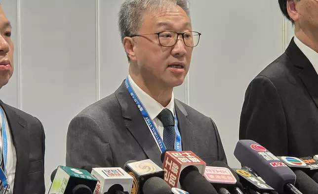 選管會主席陸啟康。巴士的報記者攝