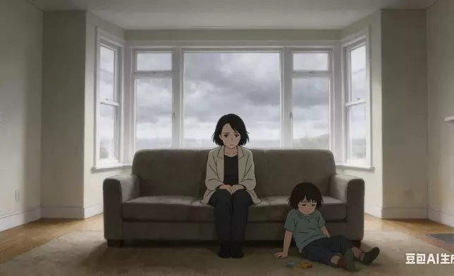 港媽表示每日淨係送子女返學放學去下超市，假日不知可以帶小朋友去哪玩。示意圖。AI生成圖片