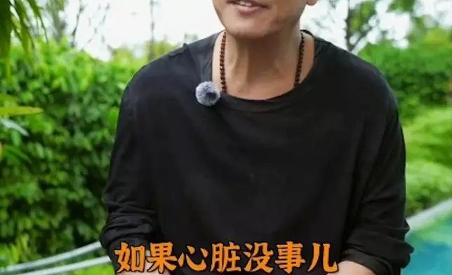 李連杰拍片澄清換心換血傳聞。