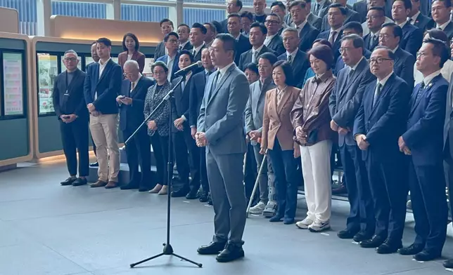 邵家輝。巴士的報記者攝