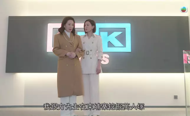 雖然要應付咁多對白，但龔姐都做到好似同世姪女閒話家常咁勁自然。