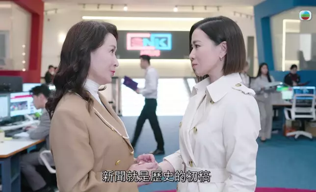 雖然要應付咁多對白，但龔姐都做到好似同世姪女閒話家常咁勁自然。