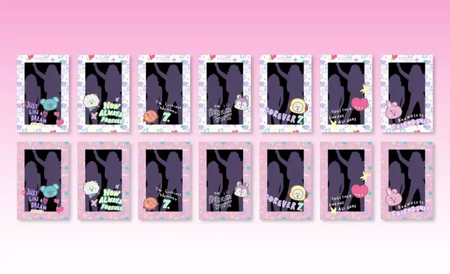 14款BT21 THE JOURNEY相框