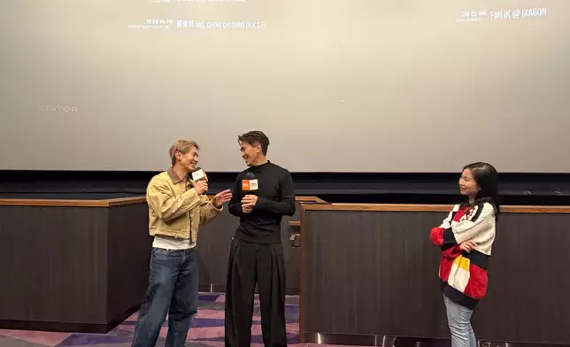 柏宇十年前已幫導演拍過實驗作品。