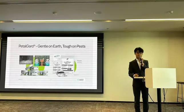 Plasticvore Chain Limited創辦人呂書昊。巴士的報記者攝