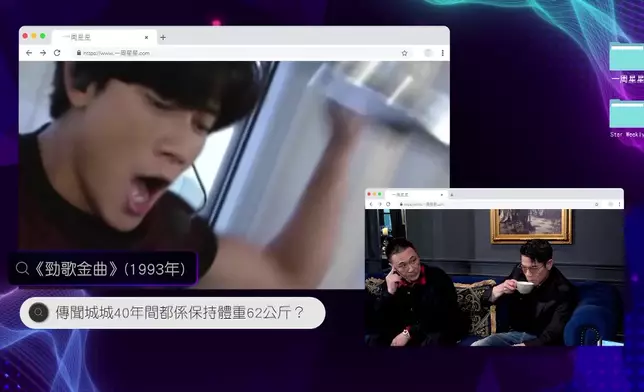 城城親自回應多年來一直保持62KG傳聞是否屬實。