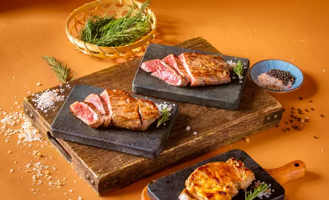 (上而下) 牛板腱、牛臂蓋肉、豚梅肉