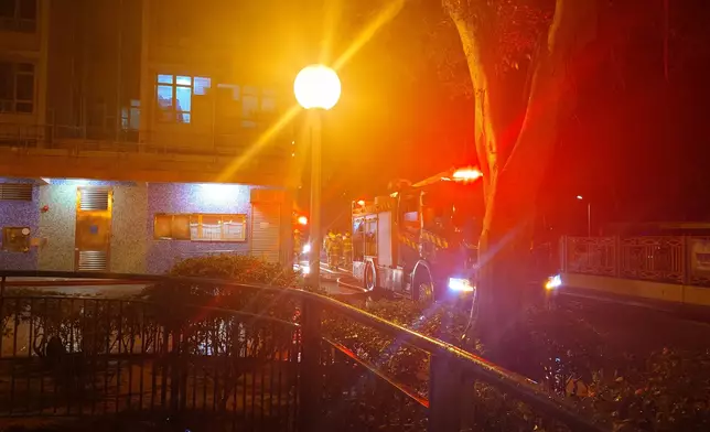 天水圍發生火警。threads圖片